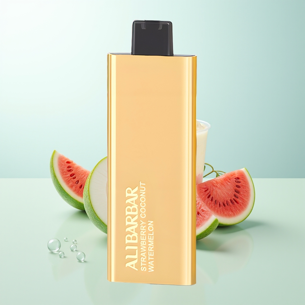 Alibarbar Pandora 7000 Puffs Fresa Coco Sandía 17ml 10 Ohm