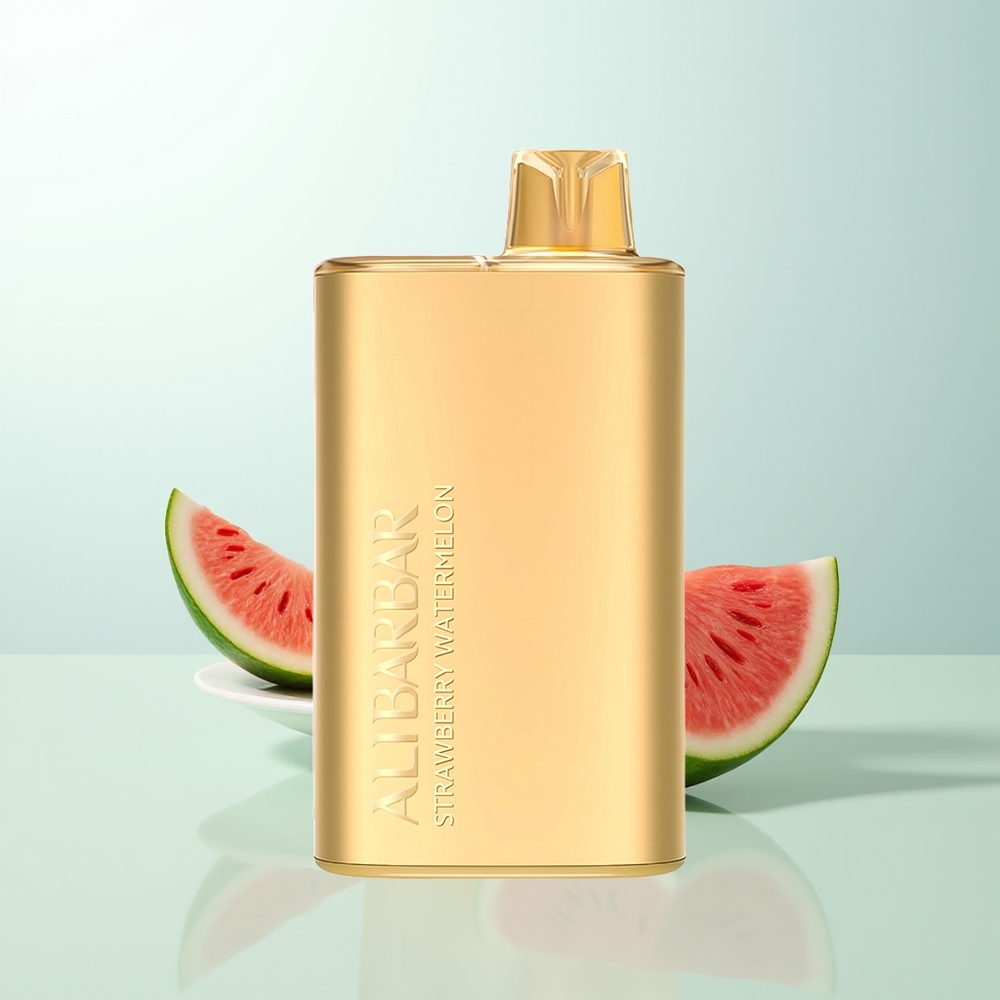 Alibarbar Rich 8000 Puffs Vape Desechable Fresa Sandía 20ml 2000mAh 11 Ohm