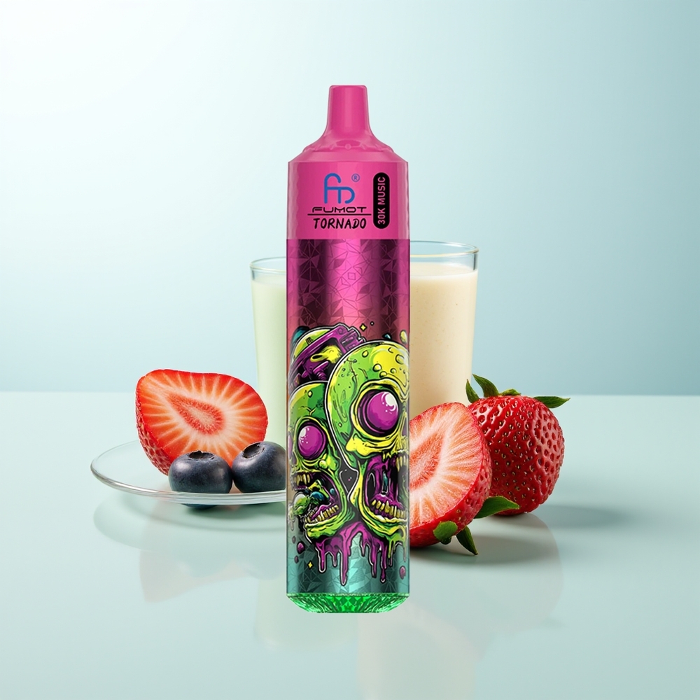 Fumot RandM Tornado 30000 Bocadillos Fresa Arándano 30mL 600mAh