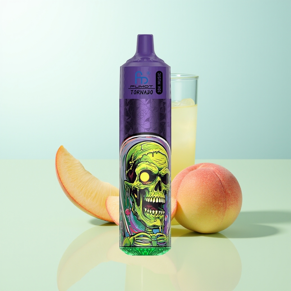Fumot RandM Tornado 30000 Chupadas Melocotón Mango Piña 30mL 5 Pantalla LED