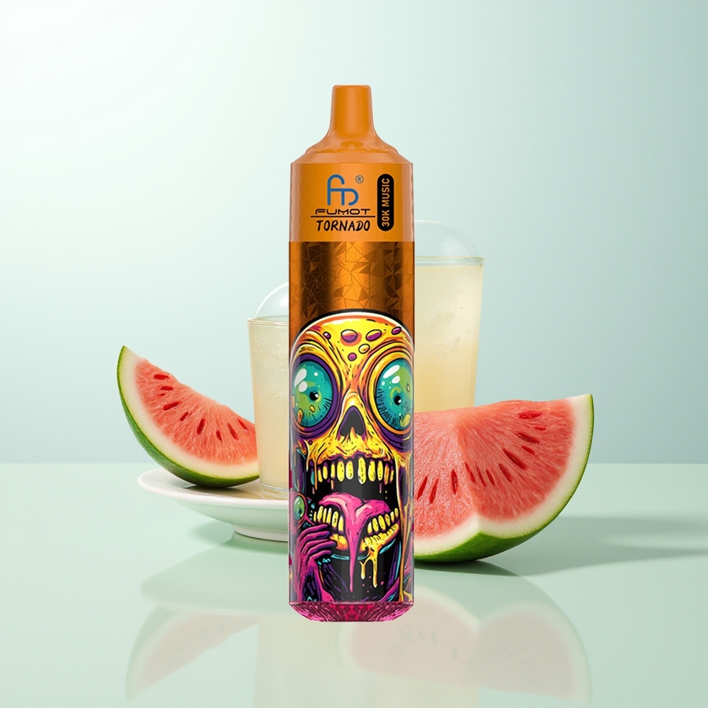 Fumot RandM Tornado 30000 Puffs Fresa Sandía 30mL 5 600mAh LED