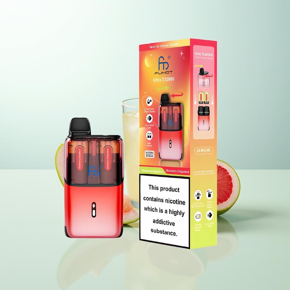 Fumot Ultra T32000 24ml Fresa Pomelo - Fresa Pitahaya