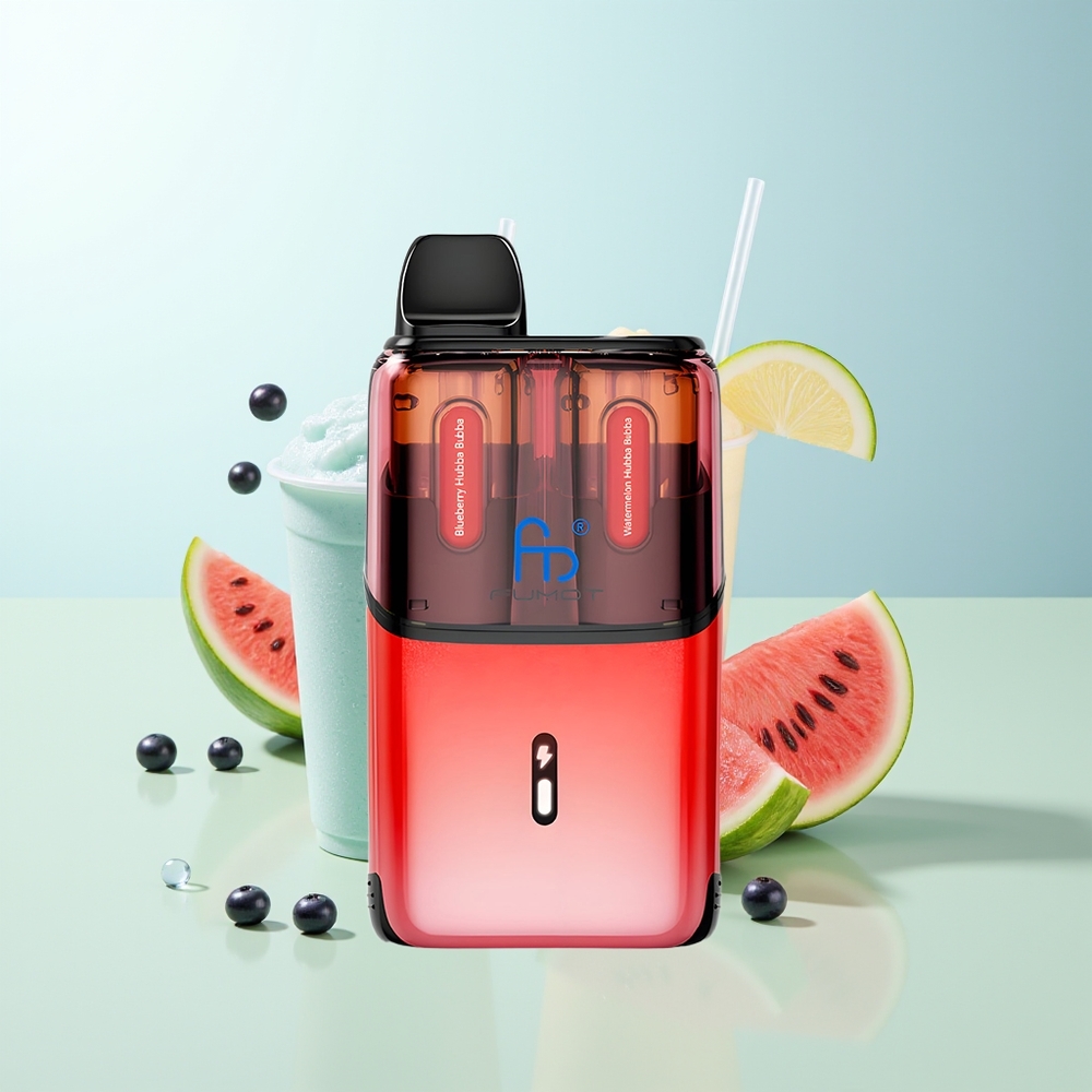 Fumot Ultra T32000 32000 Bocados Arándano Hubba Bubba - Sandía Hubba Bubba Carga Rápida Type-C Resistencia Malla Avanzada