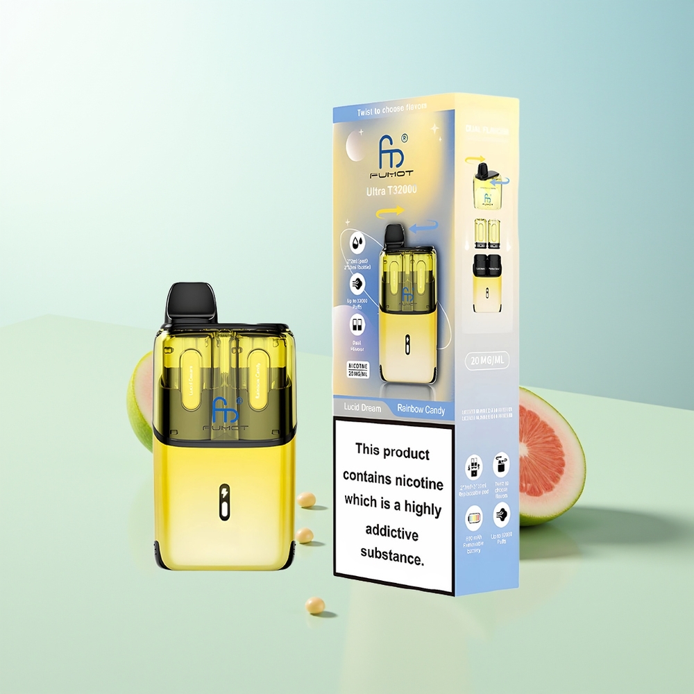Fumot Ultra T32000 32000 Bocados Rainbow Candy - 24ml 800mAh Carga Rápida Tipo-C 20mg Malla Avanzada