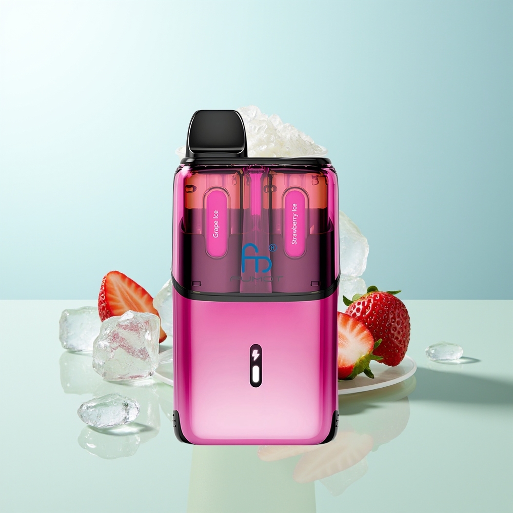 hielo de uva - hielo de fresa