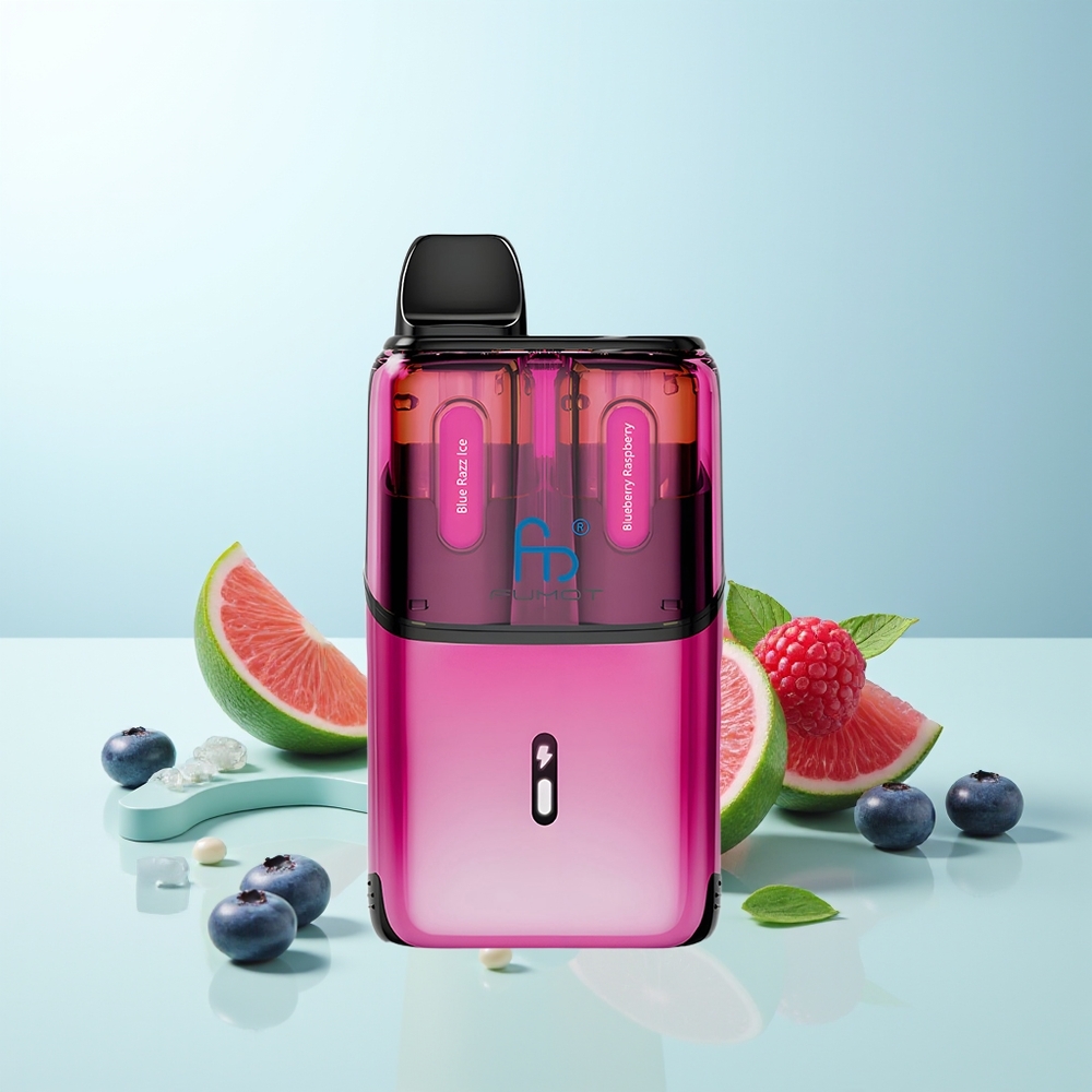 Fumot Ultra T32000 32000 Chupadas Blue Razz Ice - Arándano Frambuesa Carga Rápida Tipo-C 20mg