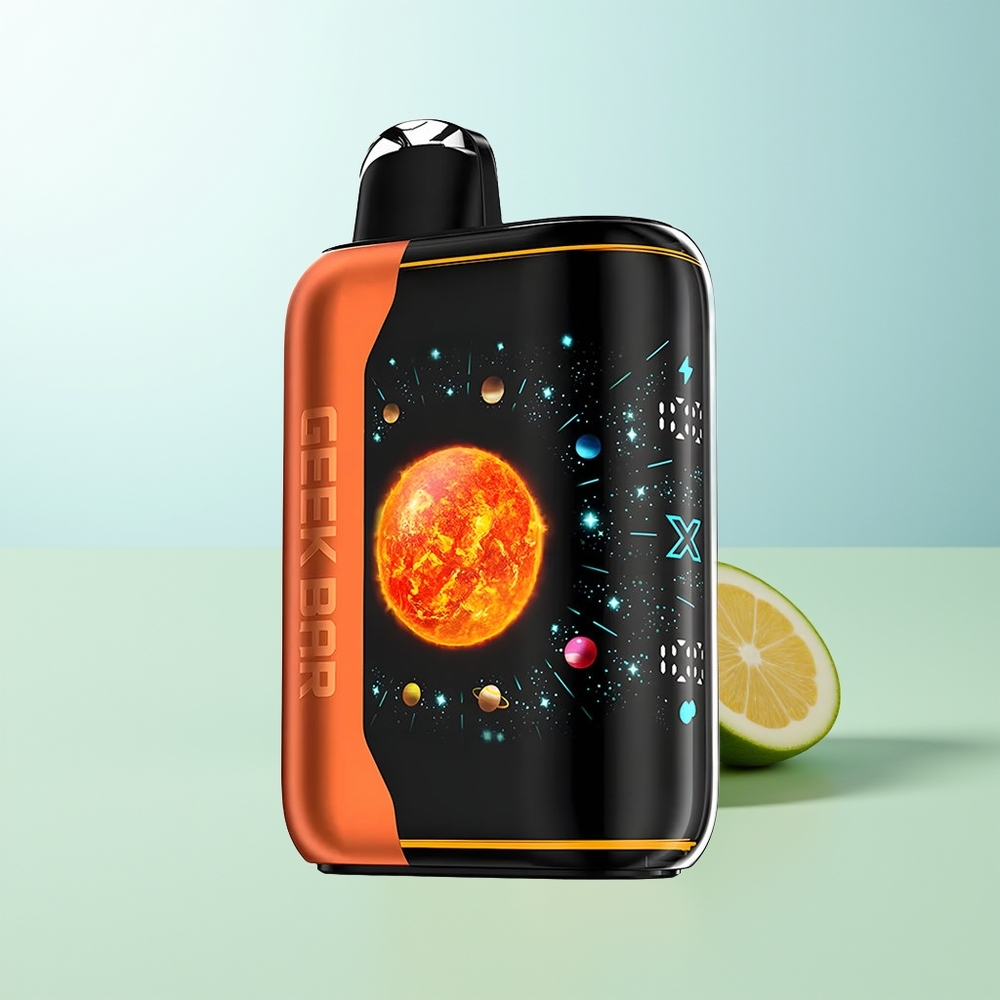 GEEK BAR Platinum Edition 25000 Bocanadas Punch Dual Malla Pantalla 3D
