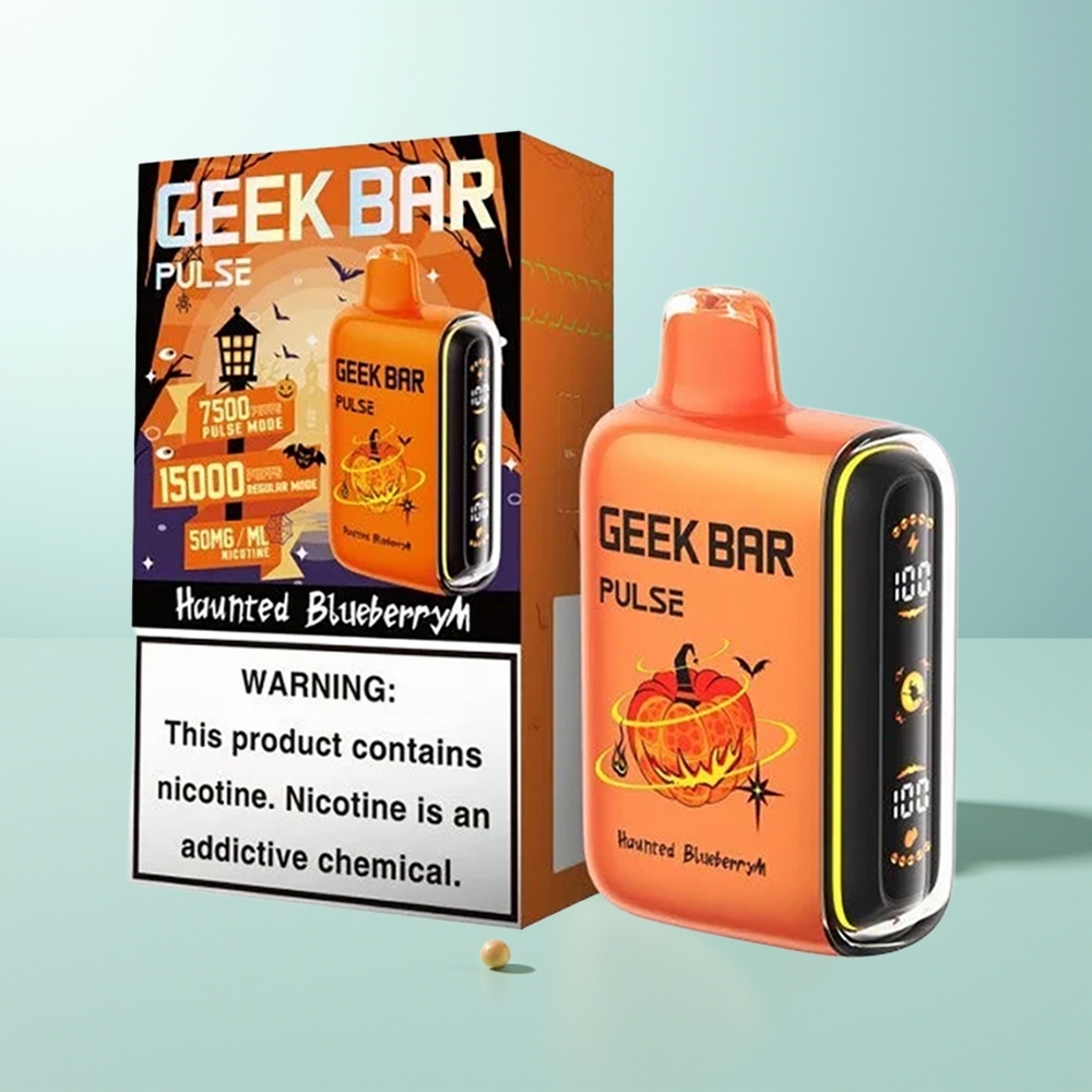 GEEK BAR Pulse 15000 Caladas 16ML 5 Nicotina Ajustable USB-C Edición Halloween