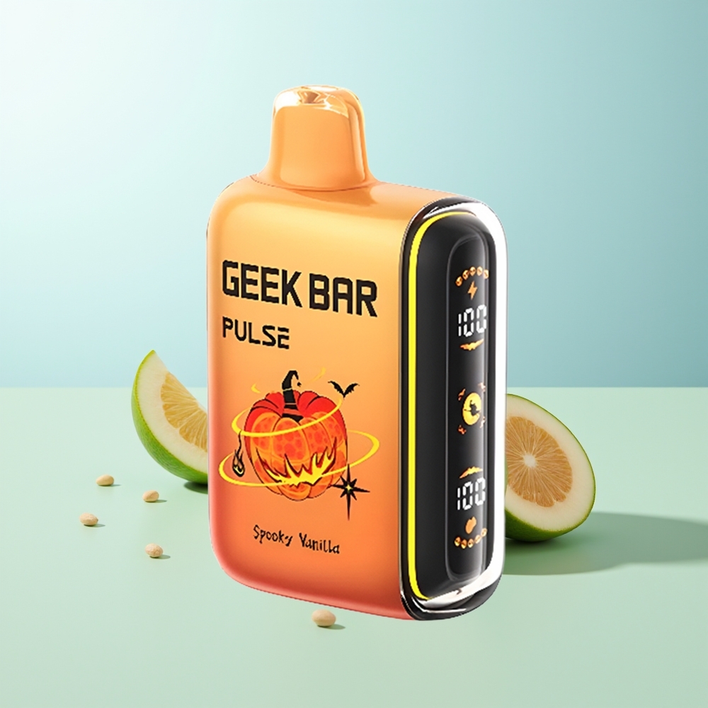 GEEK BAR Pulse 15000 Caladas 16ML 5 Nicotina Ajustable USB-C Edición Halloween