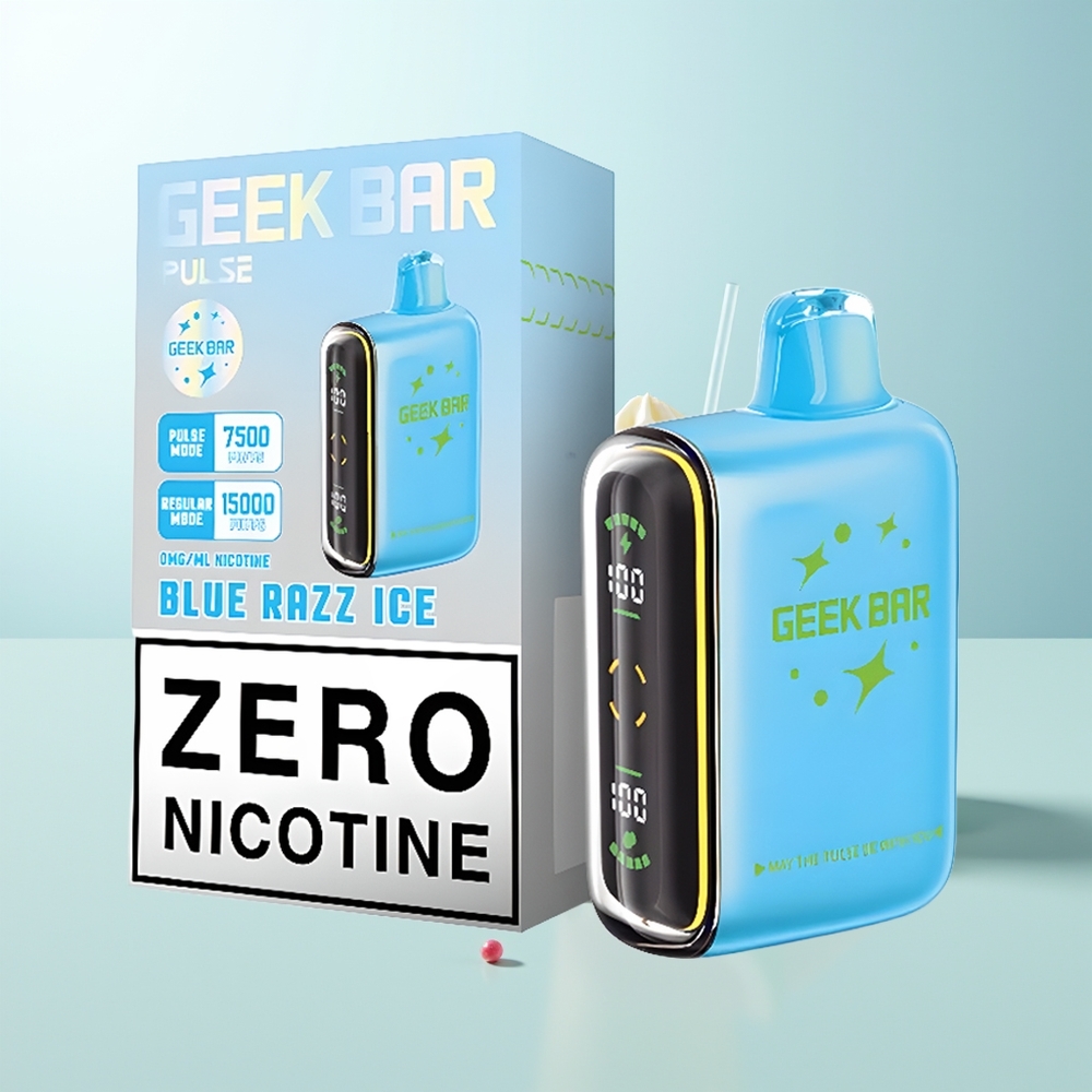 GEEK BAR Pulse 15000 Caladas Vape Cero Nicotina 16ML 5 USB Tipo-C 650 mAh Aire Ajustable