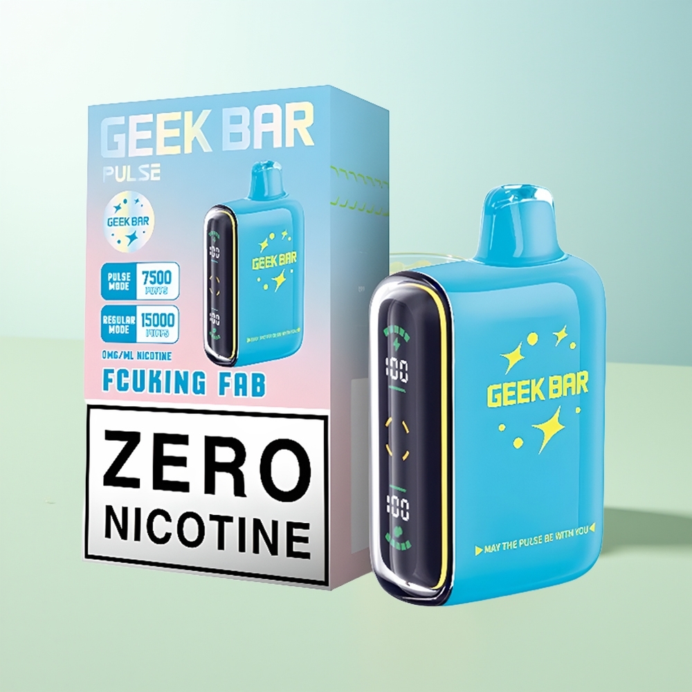 GEEK BAR Pulse 15000 Caladas Vape Cero Nicotina 16ML 5 USB Tipo-C 650 mAh Aire Ajustable