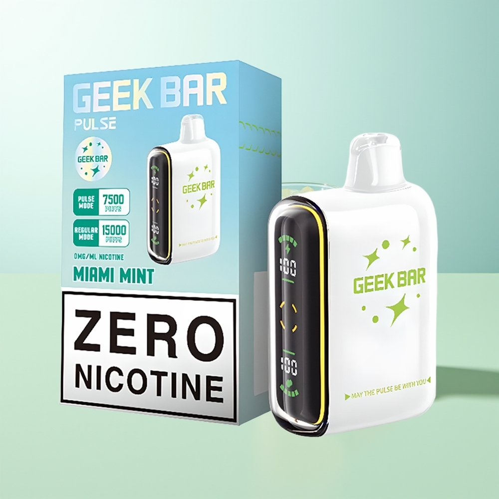 GEEK BAR Pulse 15000 Caladas Vape Cero Nicotina 16ML 5 USB Tipo-C 650 mAh Aire Ajustable