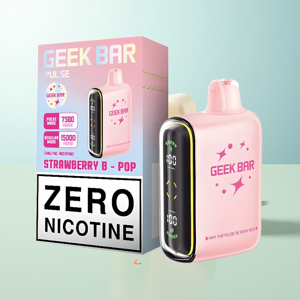 GEEK BAR Pulse 15000 Caladas Vape Cero Nicotina 16ML 5 USB Tipo-C 650 mAh Aire Ajustable