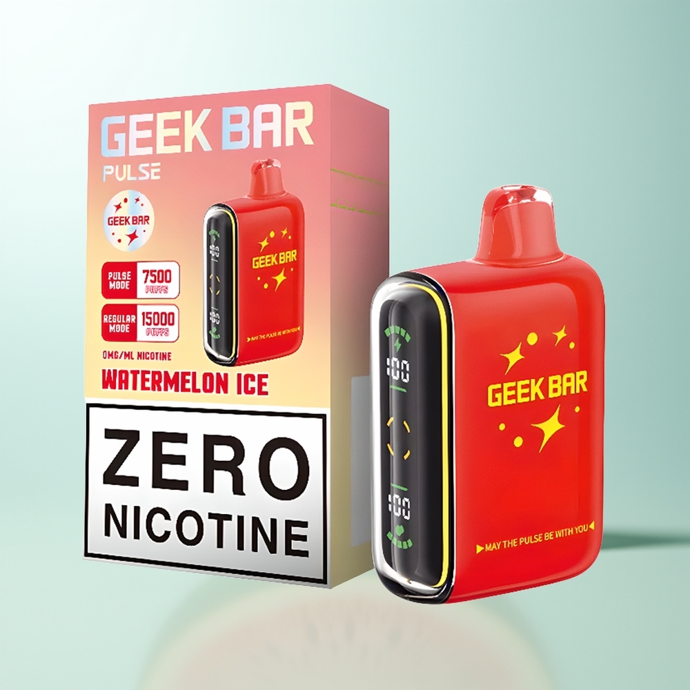GEEK BAR Pulse 15000 Caladas Vape Cero Nicotina 16ML 5 USB Tipo-C 650 mAh Aire Ajustable