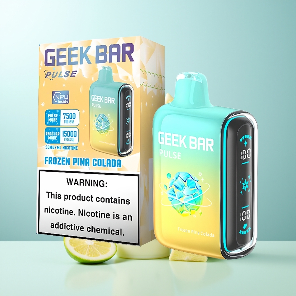 GEEK BAR Pulse 15000 Puffs Vape Edición Helada 16ML 5 USB-C