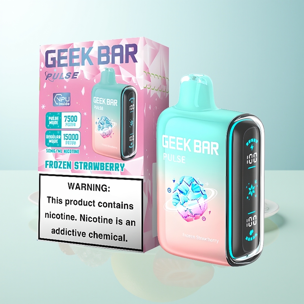 GEEK BAR Pulse 15000 Puffs Vape Edición Helada 16ML 5 USB-C