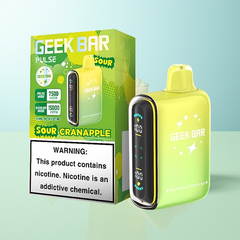 GEEK BAR Pulse 15000 Puffs Vape Ácido 16ML 5 650mAh USB-C