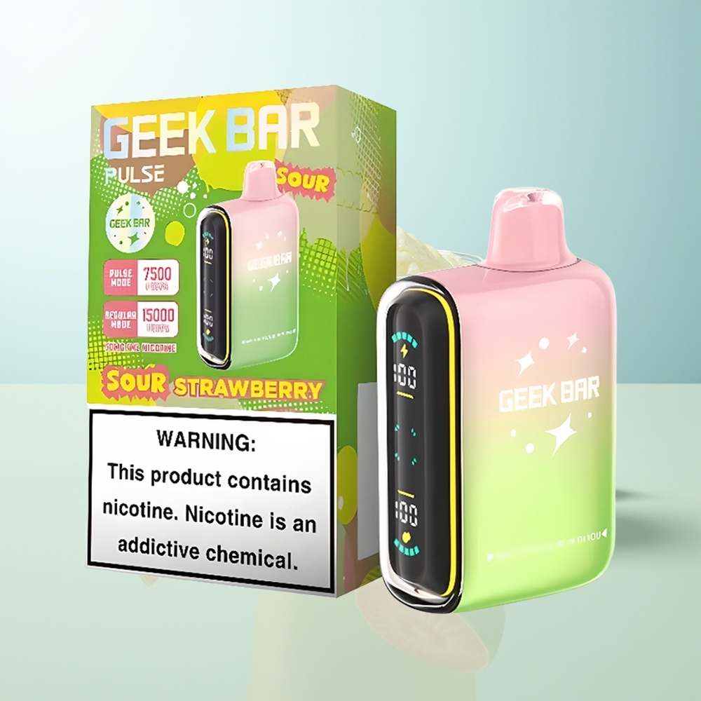 GEEK BAR Pulse 15000 Puffs Vape Ácido 16ML 5 650mAh USB-C