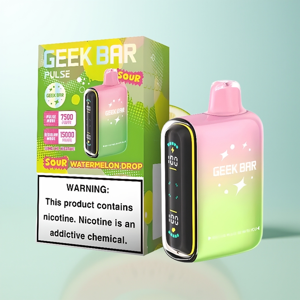 GEEK BAR Pulse 15000 Puffs Vape Ácido 16ML 5 650mAh USB-C