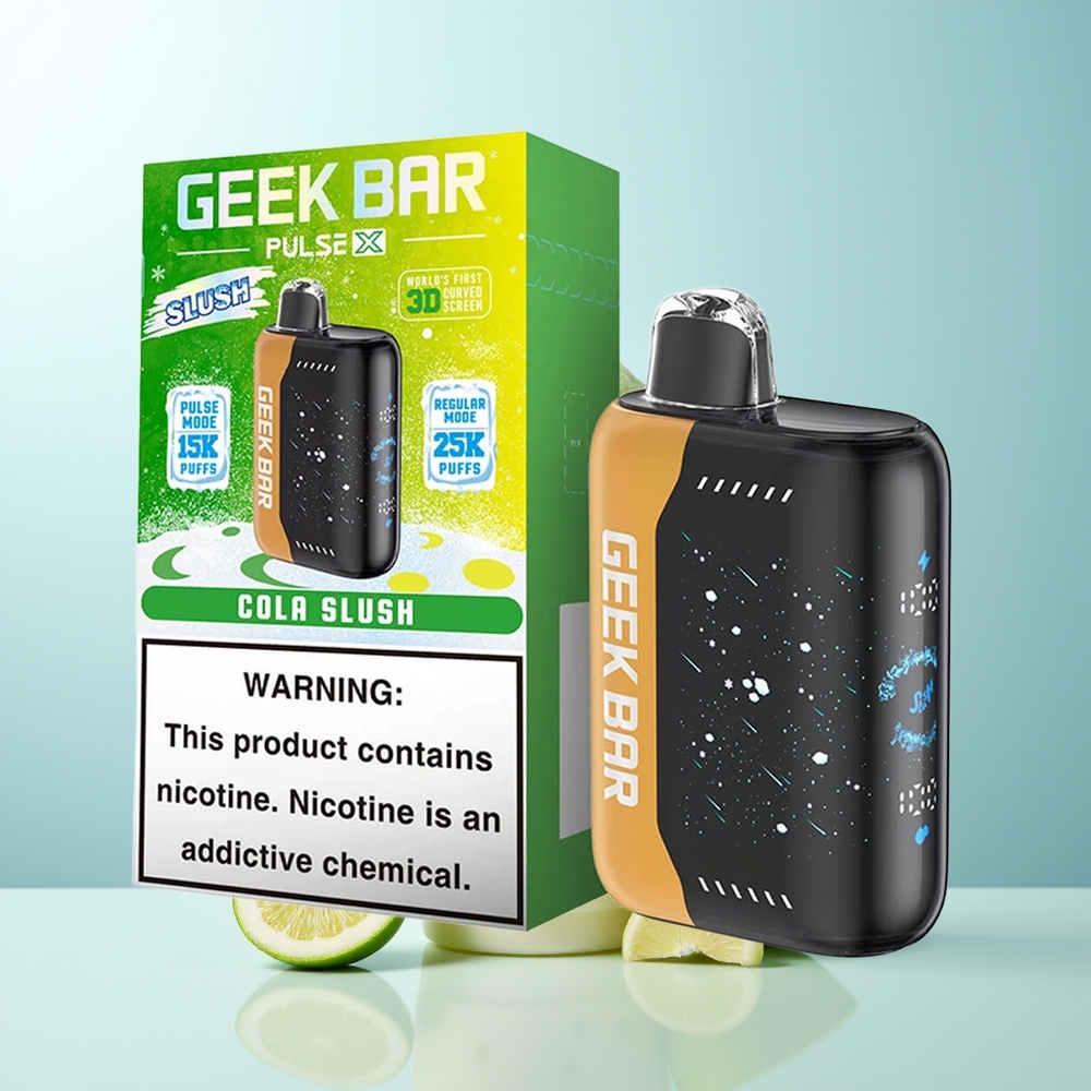 GEEK BAR Pulse X 25000 Puffs Slush Edition 18mL Pantalla 3D Dual Mesh