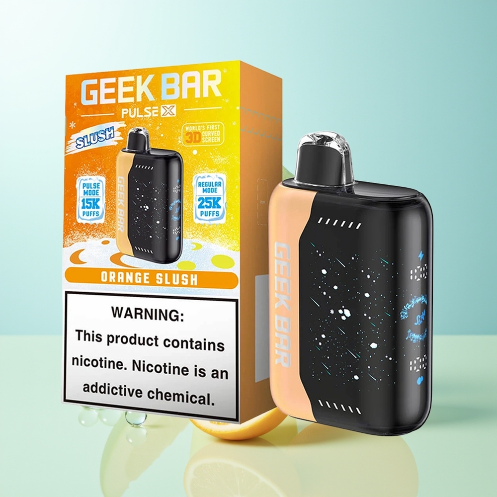 GEEK BAR Pulse X 25000 Puffs Slush Edition 18mL Pantalla 3D Dual Mesh