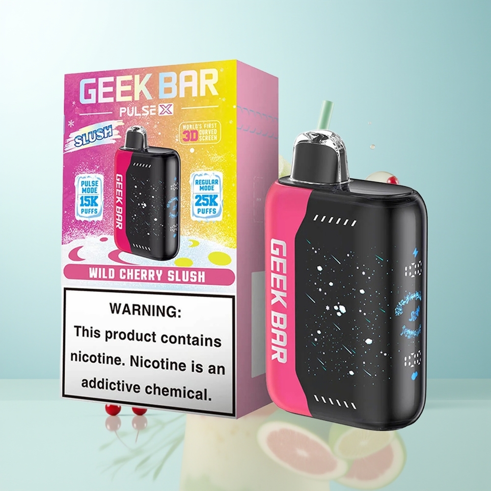 GEEK BAR Pulse X 25000 Puffs Slush Edition 18mL Pantalla 3D Dual Mesh