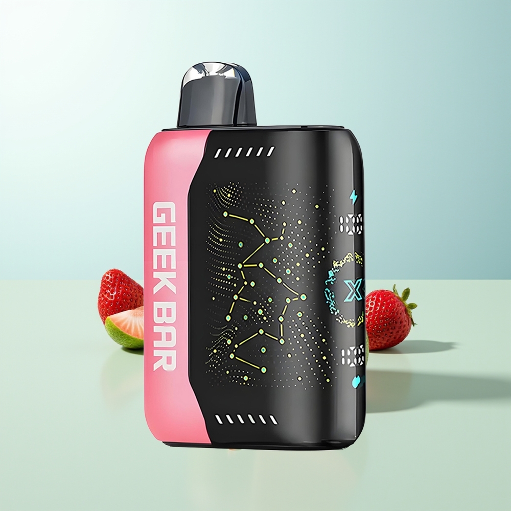 GEEK BAR Pulse X 25000 Puffs Vape Cero Nicotina Dual Malla 18mL Pantalla Curva 3D