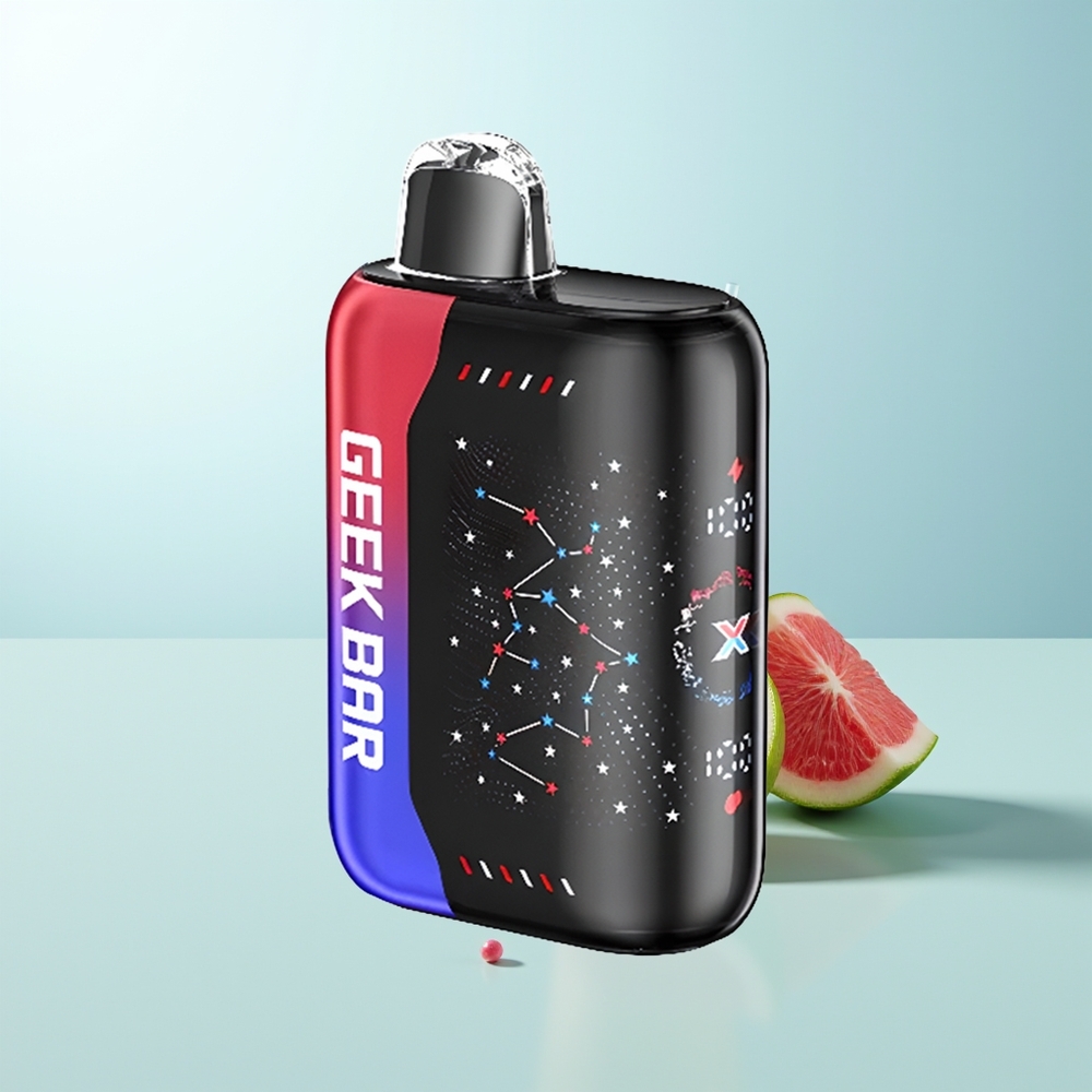 GEEK BAR Pulse X 25000 Puffs Vape Disposable Edición Patriota con Pantalla Curva 3D y USB Tipo-C