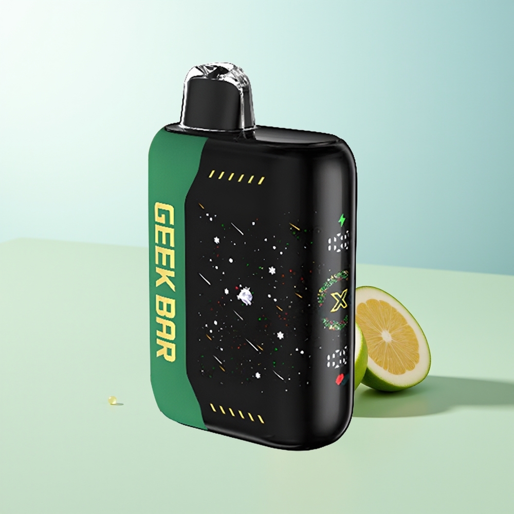 GEEK BAR Pulse X 25000 Puffs Vape Edición Navideña con Pantalla Curva 3D y Doble Malla