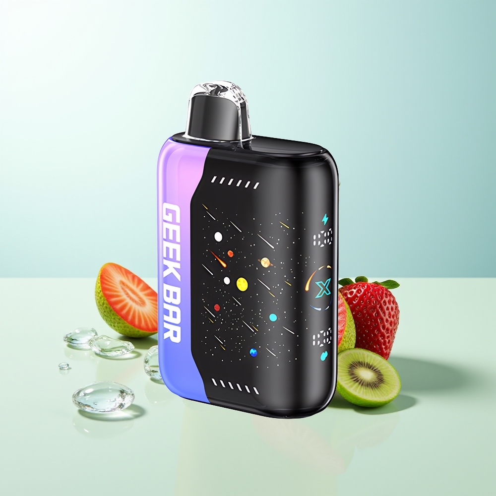 GEEK BAR Pulse X 42K Bocadas Edición Meteorito Fresa Kiwi Hielo