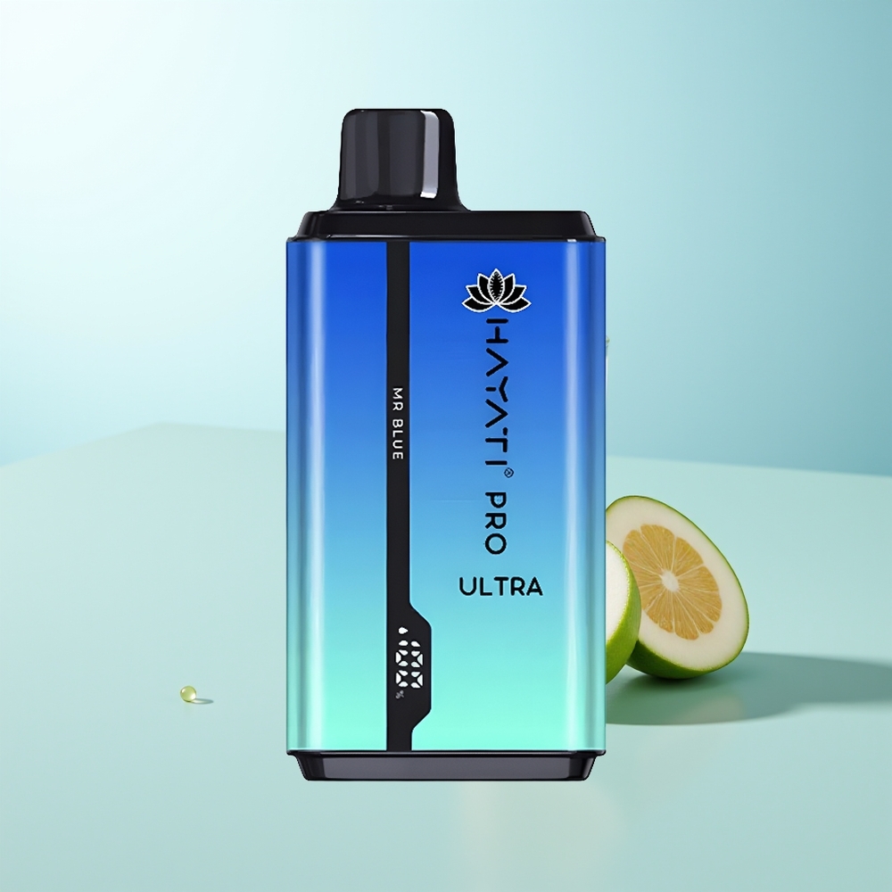 Hayati Pro Ultra 15000 Bocas Azul Mr 850mAh 24ml 2 49 Sabores