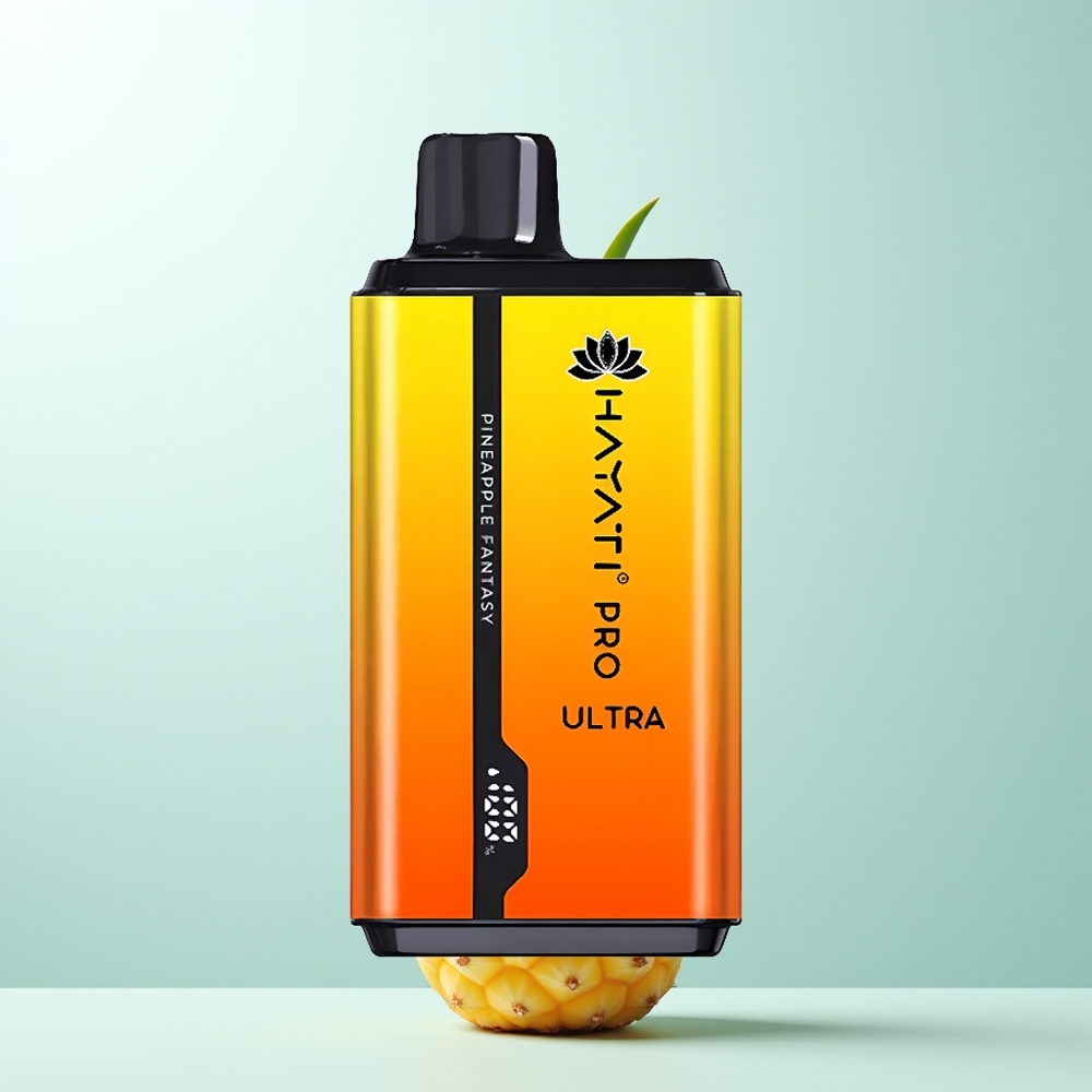Hayati Pro Ultra 15000 Bocas Fantasía de Piña 2x12ml 2 850mAh