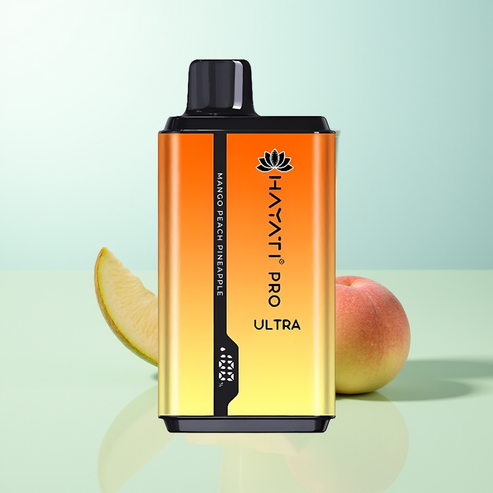 Hayati Pro Ultra 15000 Bocas Mango Melocotón Piña 850mAh 24ml 2
