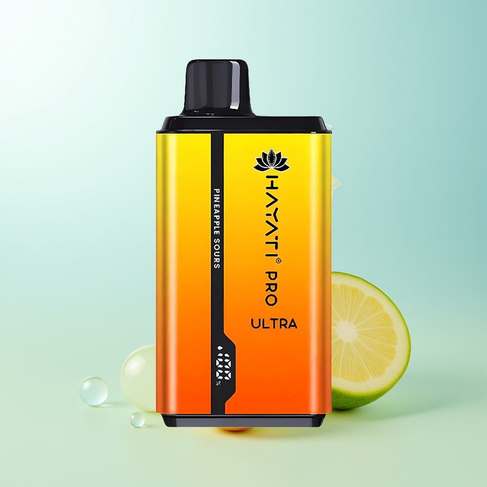 Hayati Pro Ultra 15000 Bocas Piña Agridulce 2x12ml 2 850mAh