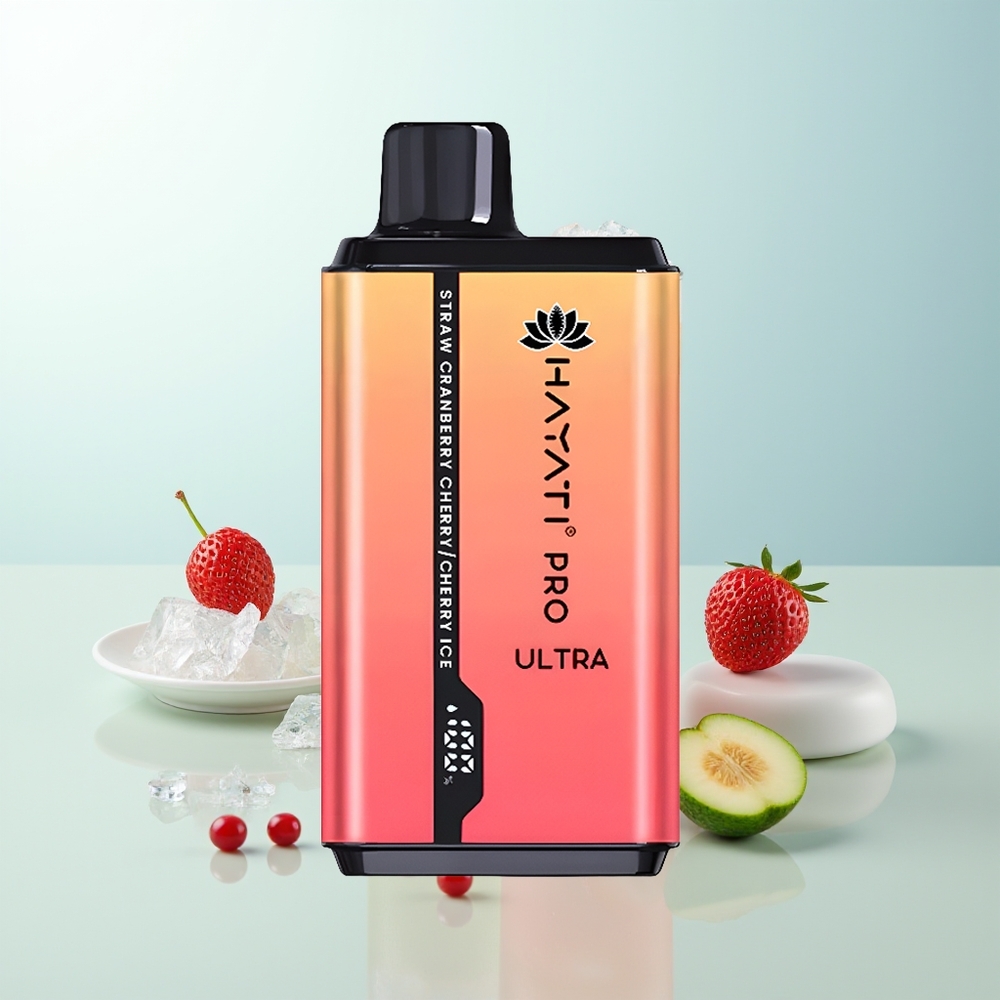 Hayati Pro Ultra 15000 Puffs Fresa Arándano Cereza Hielo 24ml 2