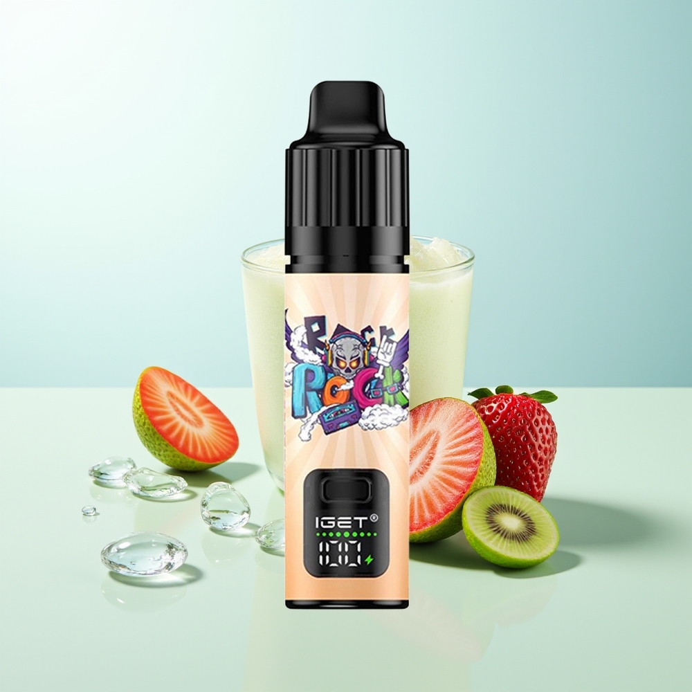 IGET BAR PLUS S3 POD 10000 Puffs Vape Desechable Fresa Kiwi Hielo 18ml 5 950mAh