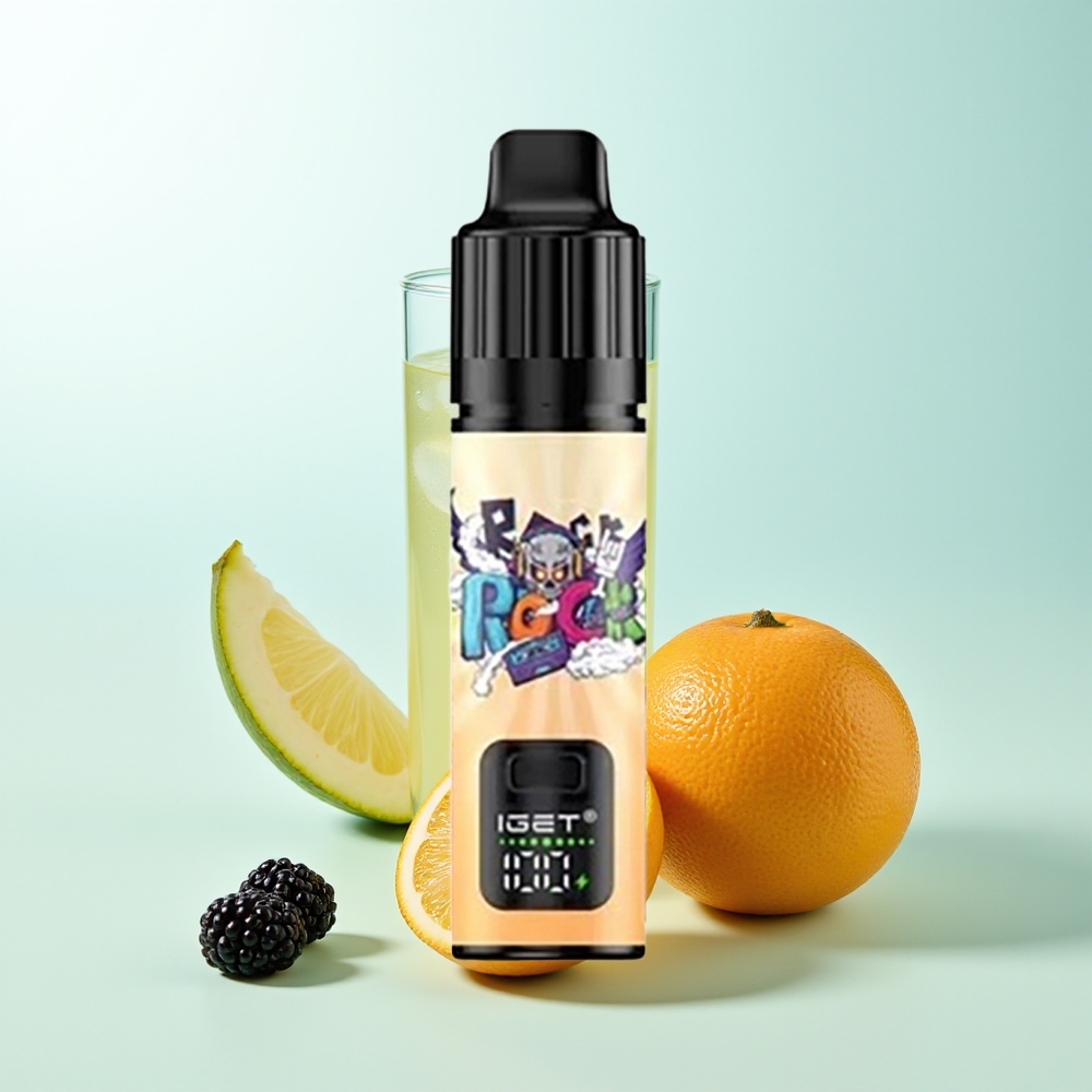 IGET BAR PLUS S3 POD 10000 Puffs Vape Desechable Mora Piña Naranja 18ml 5 950mAh