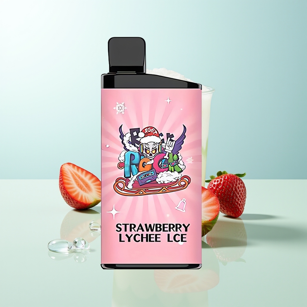 IGET Bar 3500 Caladas Vape Desechable Fresa Lichi Hielo 12 Ohm Mesh 1400mAh