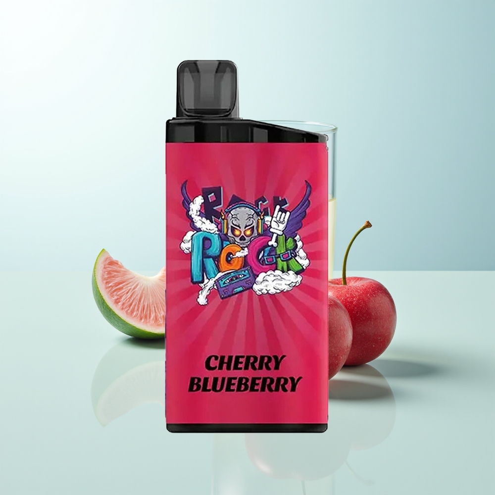 IGET Bar 3500 Puffs Vape Desechable Cereza Arándano PC+ALU 1400 mAh