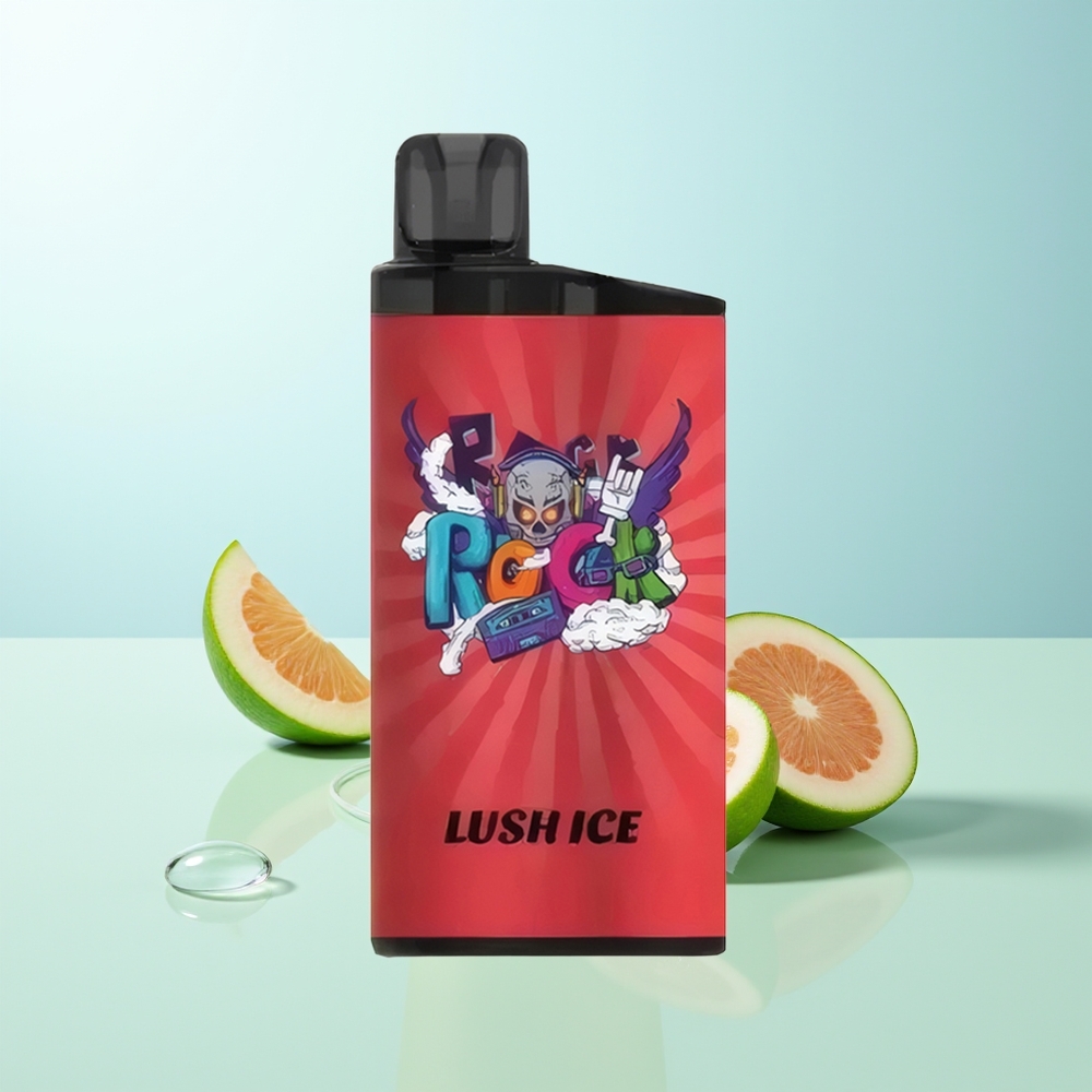 IGET Bar 3500 Puffs Vape Desechable Hielo Lush con Bobina Mesh de 12 Ohm y Batería de 1400 mAh
