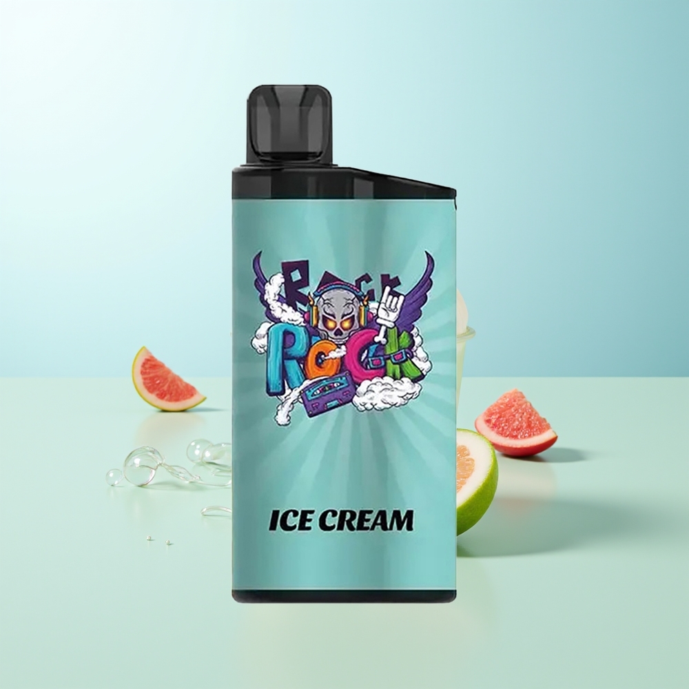 IGET Bar 3500 Puffs Vape Helado Crema con Batería 1400 mAh y Bobina Mesh 12 Ohm