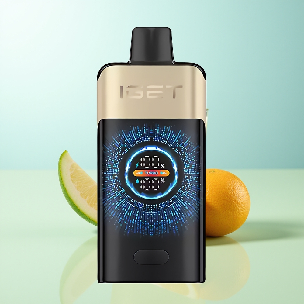 IGET ONE 12000 Puffs Vape Desechable Monstruo Tropical Naranja Pantalla Curva Grande