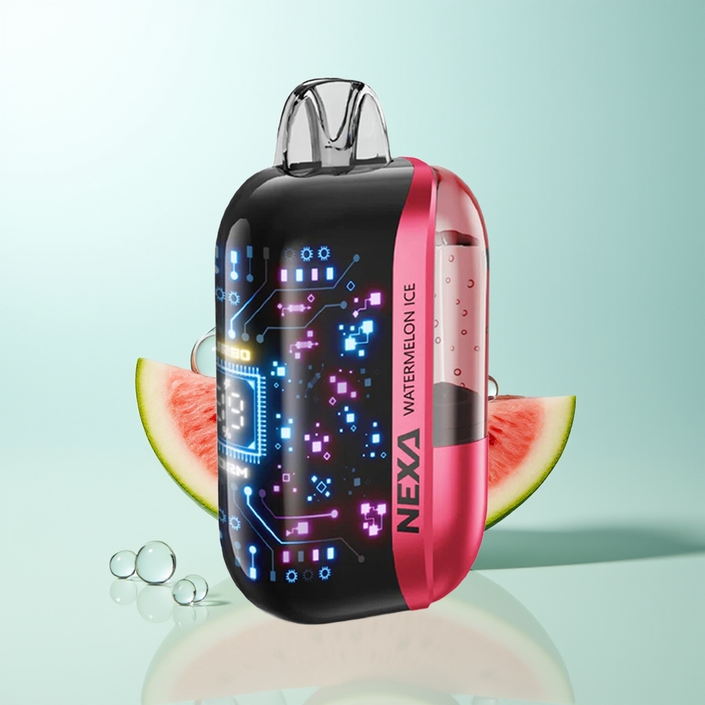 NEXA Ultra 50000 Puffs Sandía Hielo 20ml 800mAh 5 09ohm Dual Mesh Pantalla 3D Tipo-C