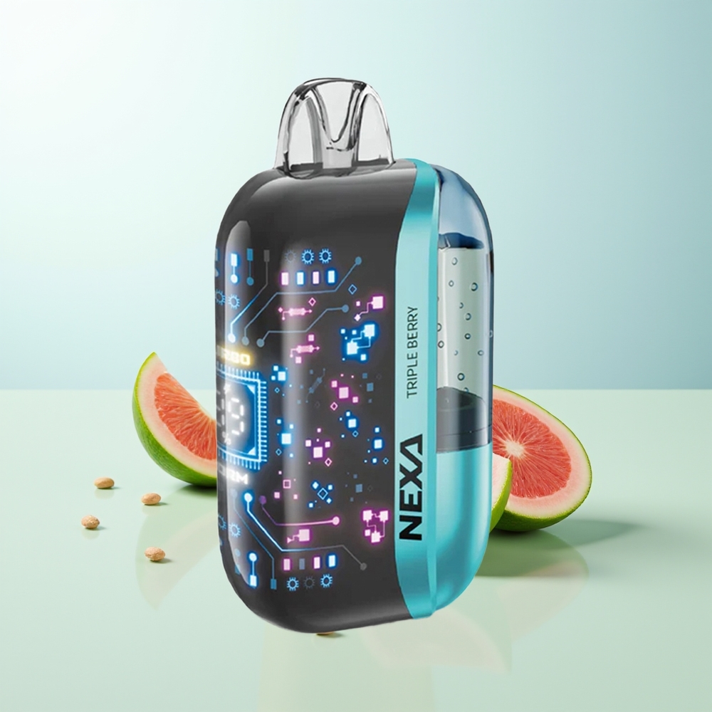 NEXA Ultra 50000 Puffs Triple Bayas 20ml 800mah 5 09ohm Pantalla 3d Tipo-c