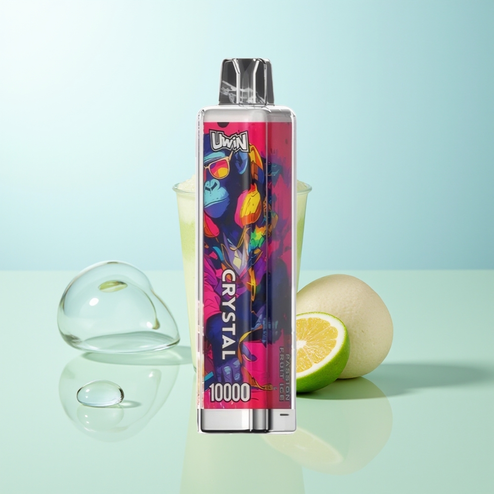 UWIN Crystal 10000 Bocados Fruta de la Pasión Hielo RGB