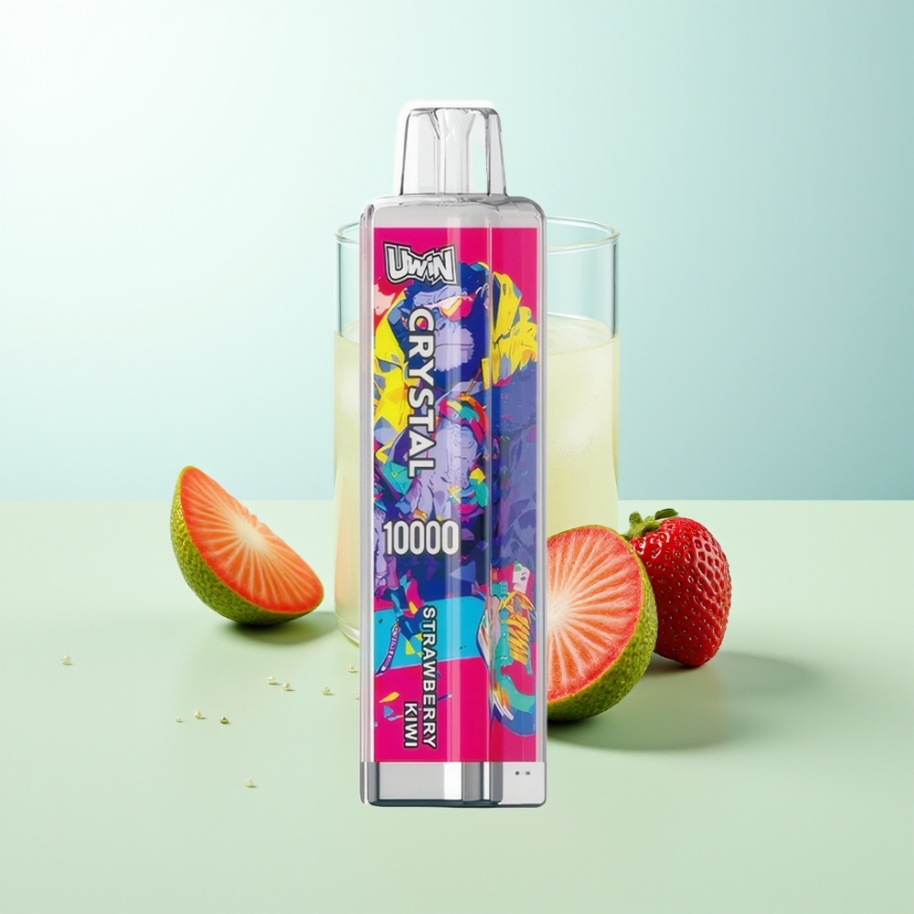 UWIN Crystal 10000 Chupadas Fresa Kiwi RGB