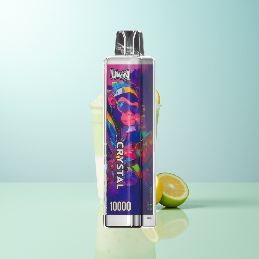 UWIN Crystal 10000 Chupadas Vainilla Helado RGB