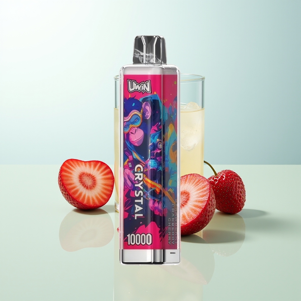 UWIN Crystal 10000 Puffs Fresa Arándano Cereza RGB