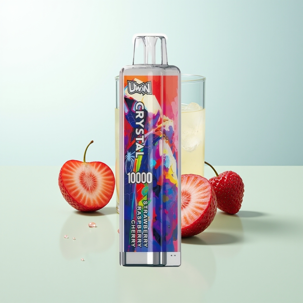 UWIN Crystal 10000 Puffs Fresa Frambuesa Cereza RGB
