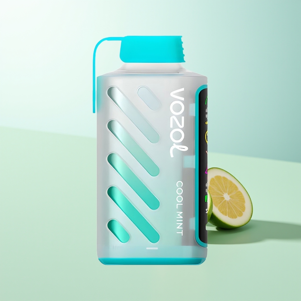 VOZOL Gear Power 20000 Puffs Menta Refrescante Pantalla Completa Dual Mesh Coil 20mL 5